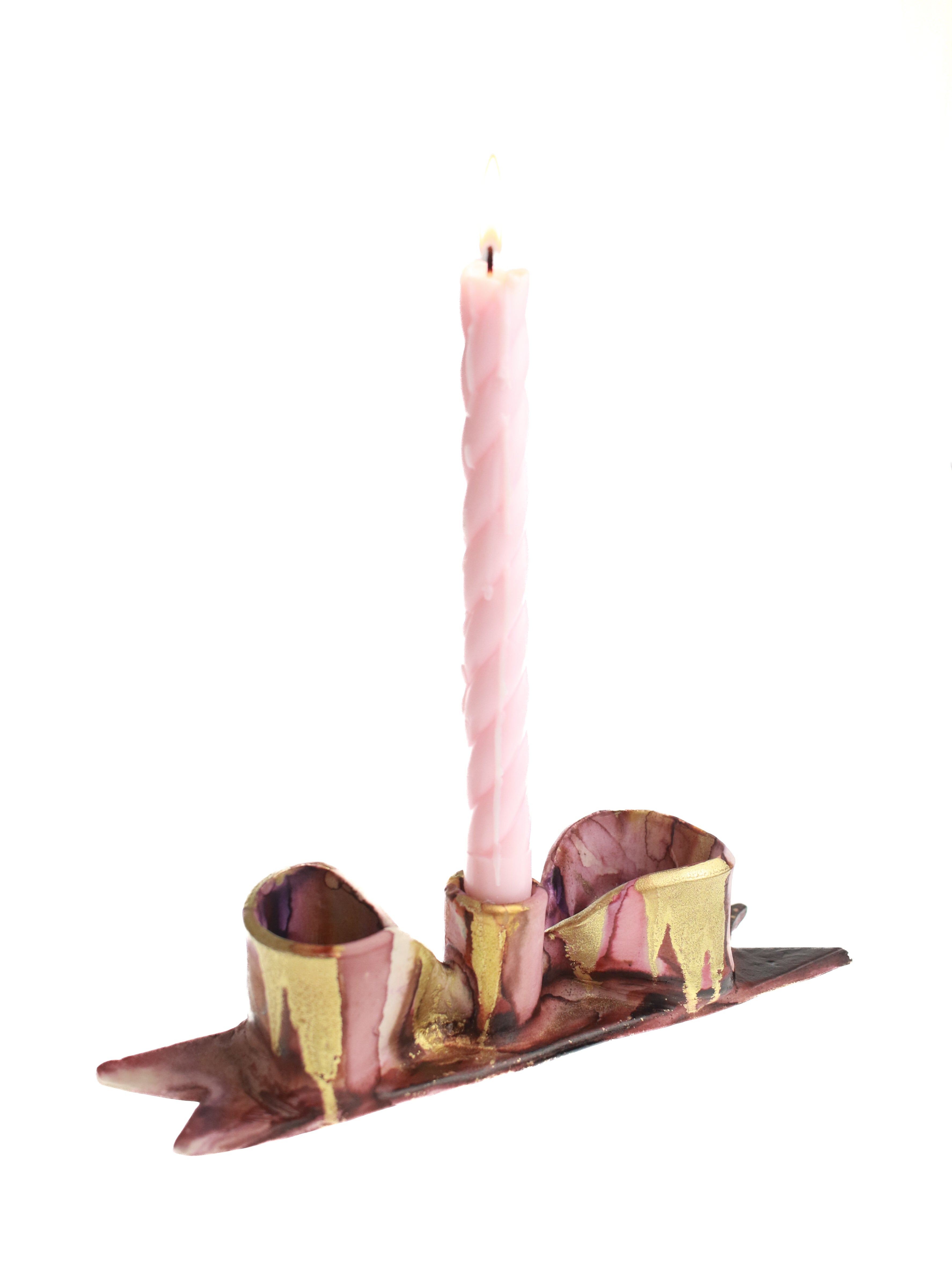 WW x The Clay Moon Bow Taper Candle Holder | No. 3