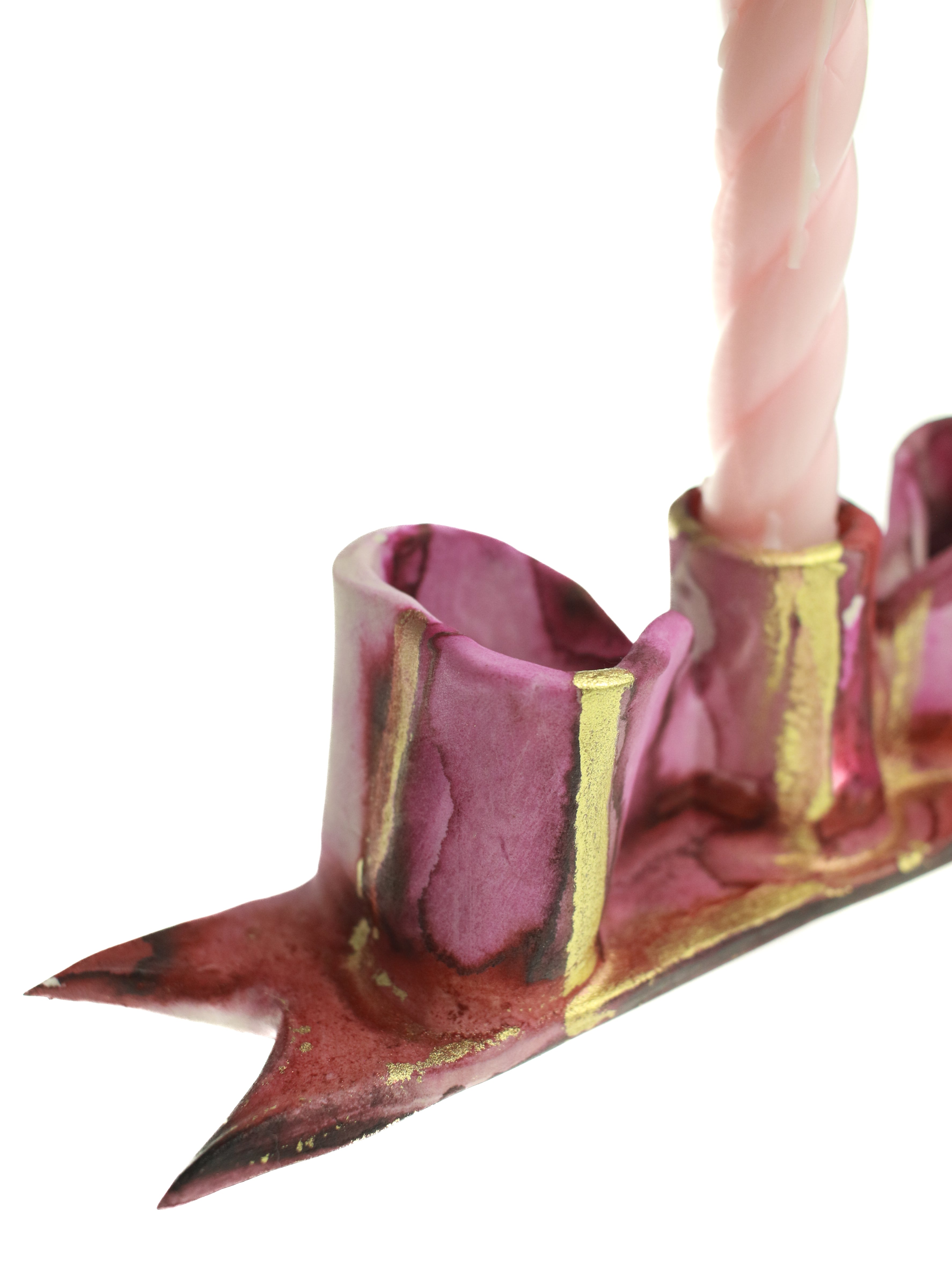 WW x The Clay Moon Bow Taper Candle Holder | No. 5