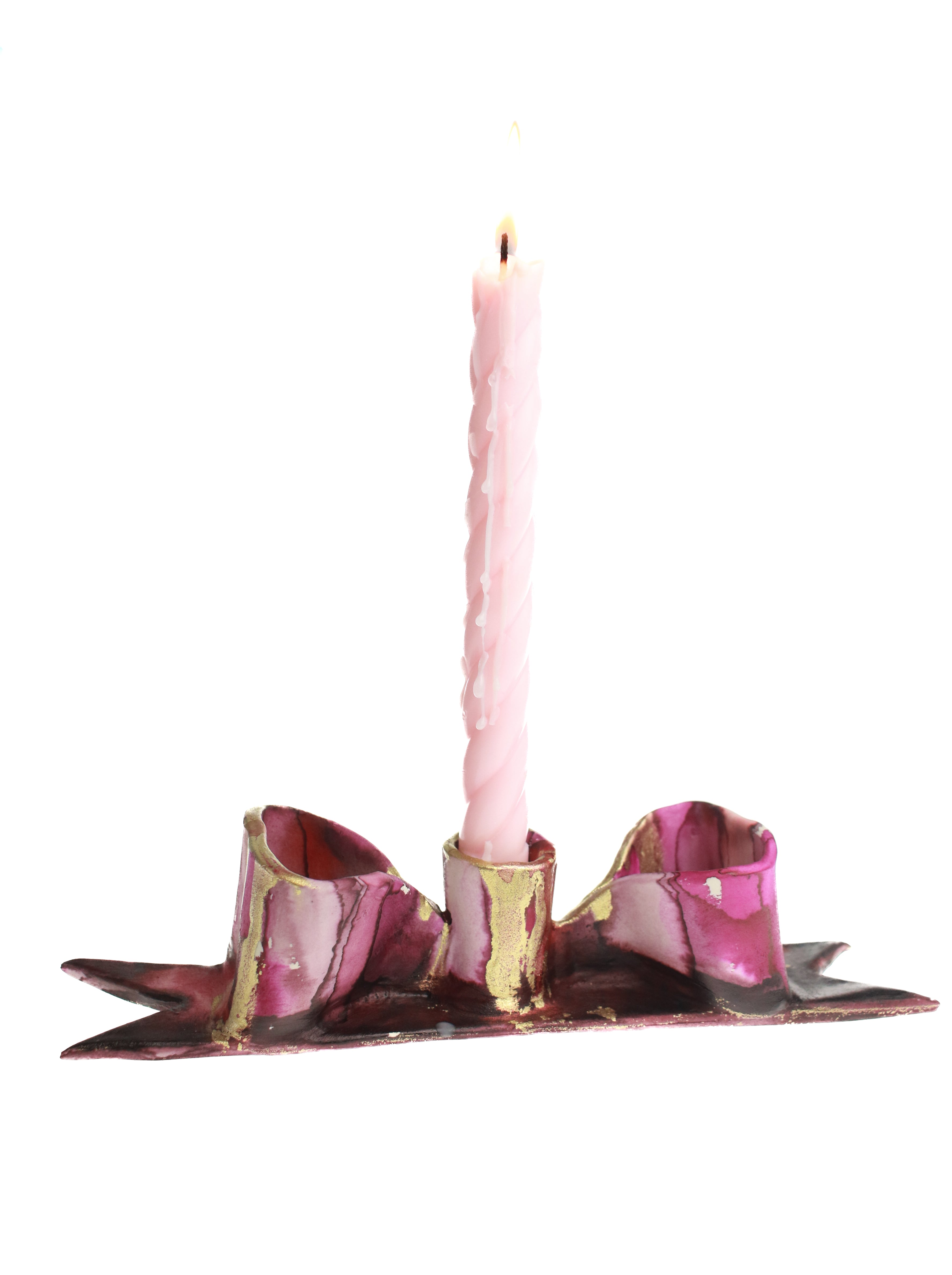 WW x The Clay Moon Bow Taper Candle Holder | No. 6