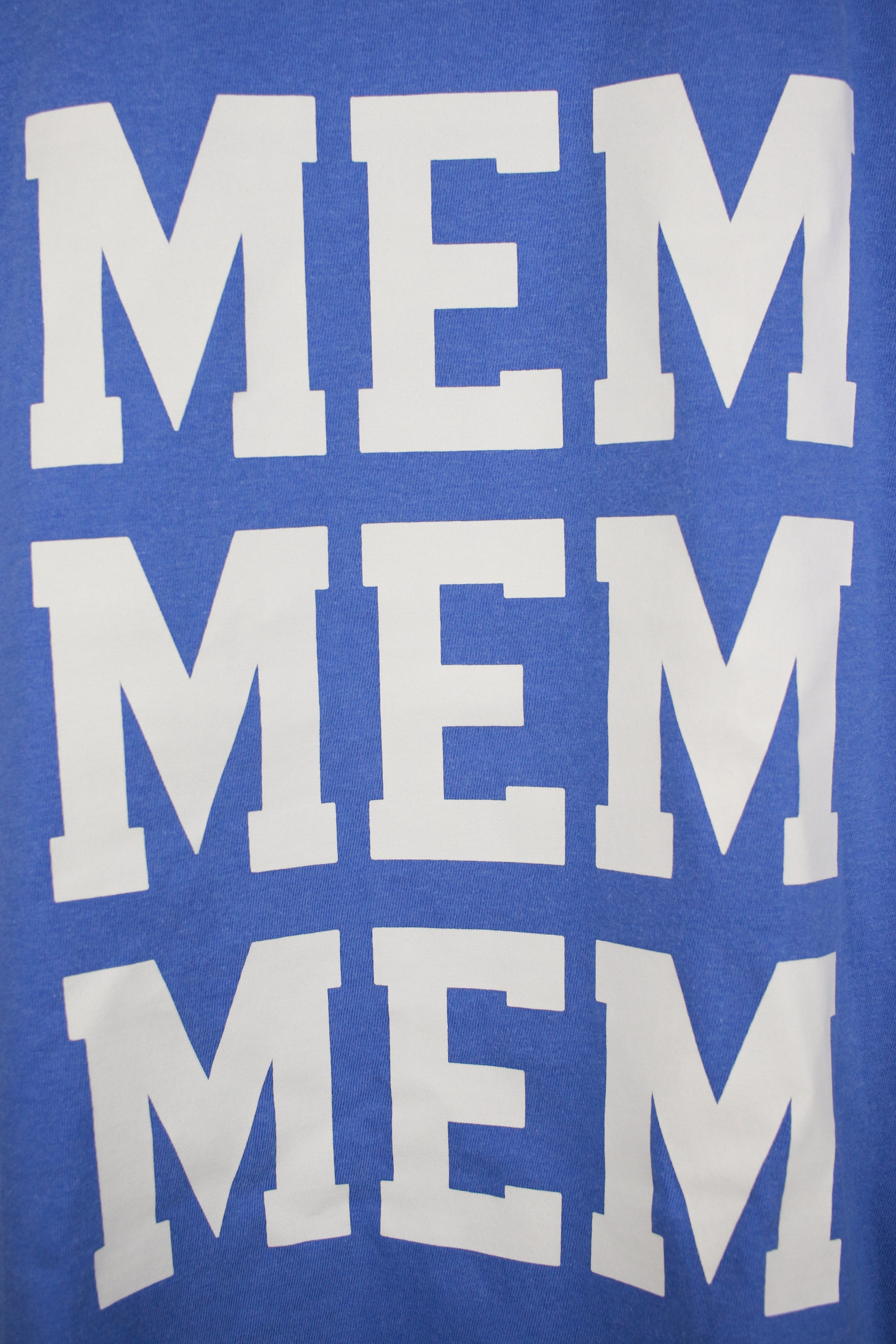 MEM Summer Tank in Memphis Blue