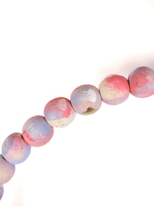 Hand-Painted Wooden Beaded Garland <3 No. 3