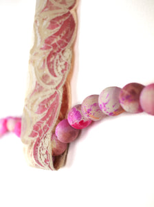 Hand-Painted Wooden Beaded Garland <3 No. 6