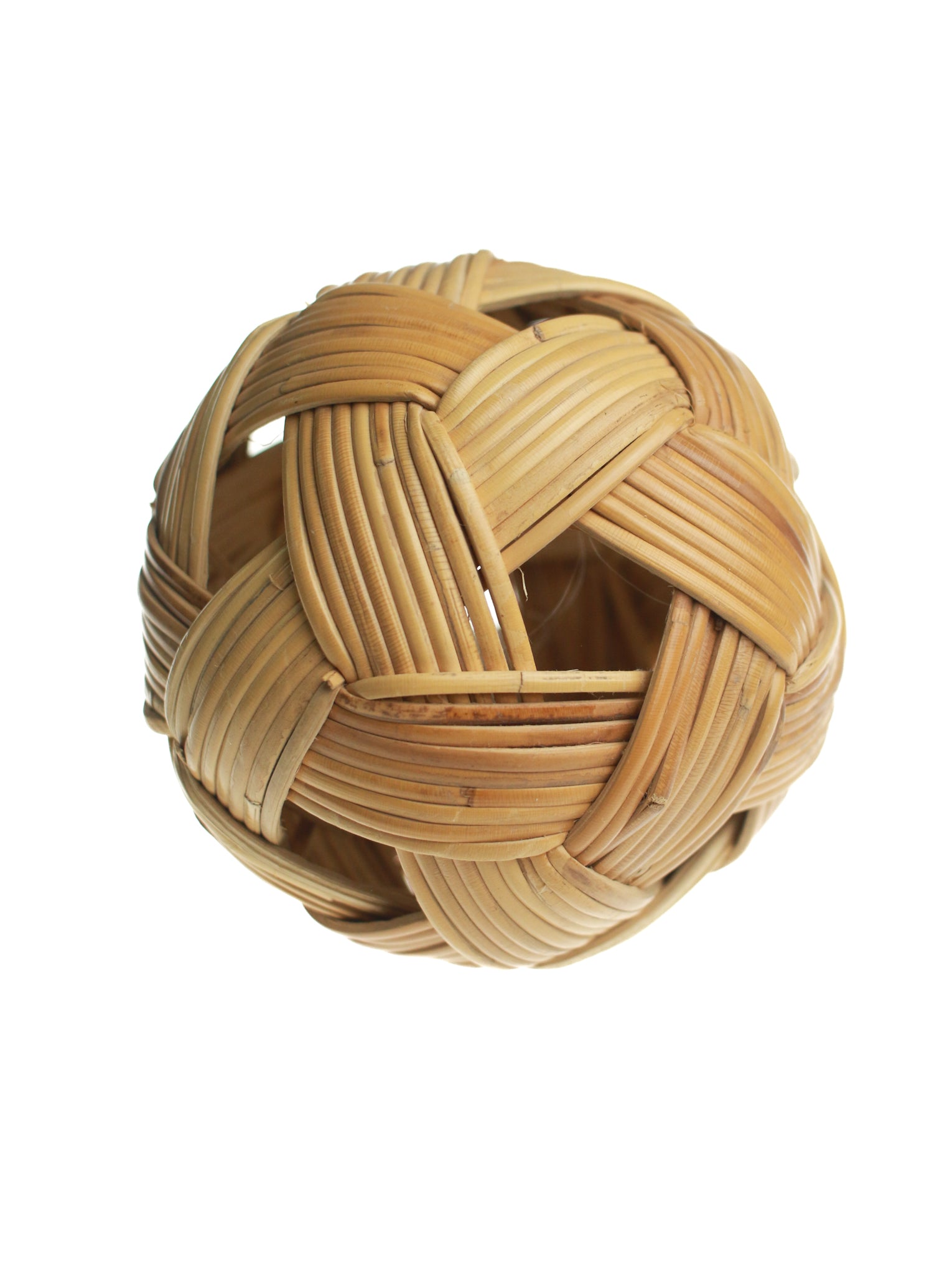 Wicker Coffee Table Accent Ball