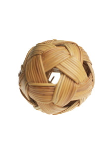 Wicker Coffee Table Accent Ball