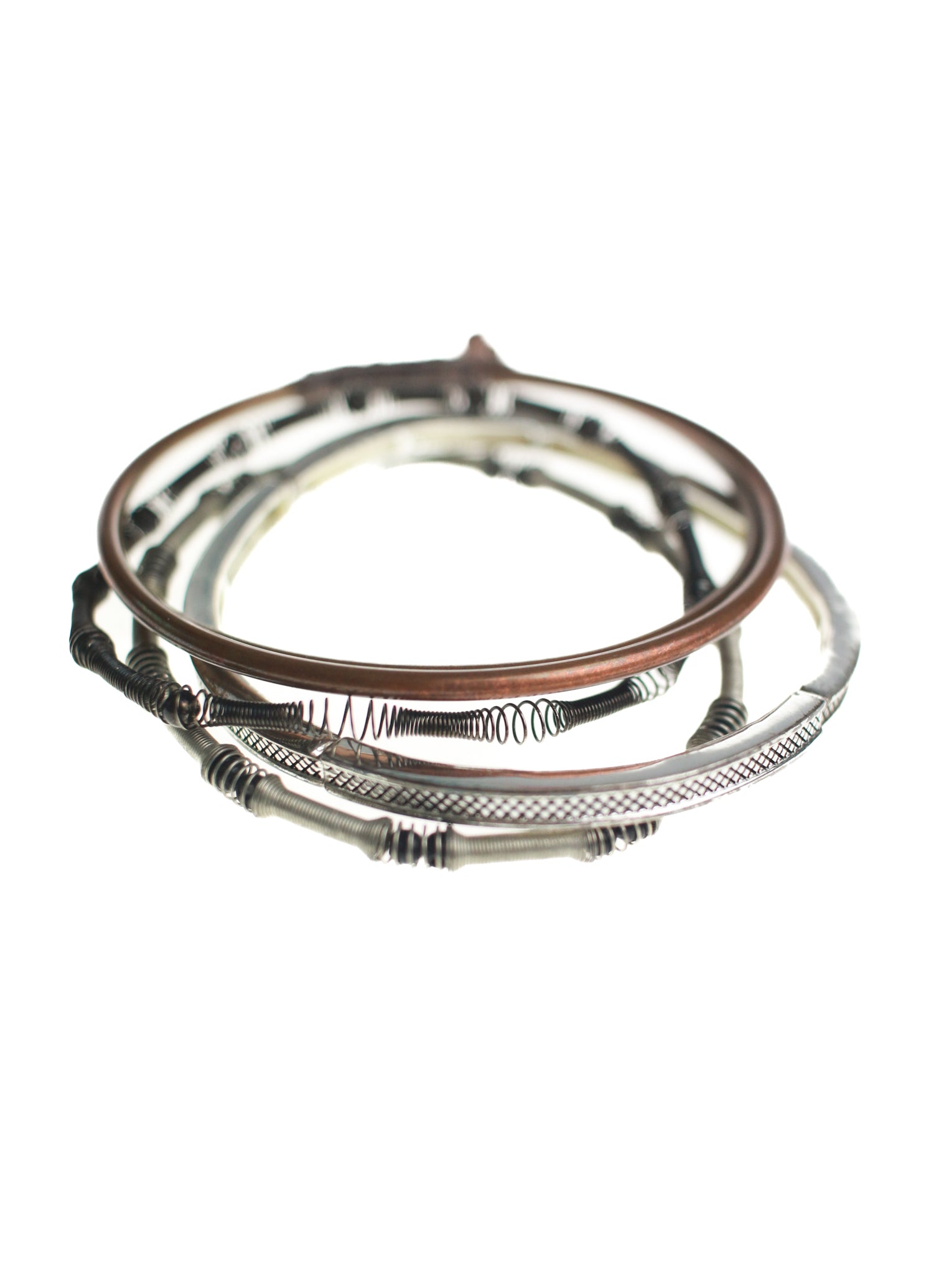 Coil Bangle Set