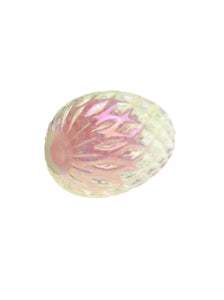 Iridescent Glass Decorative Egg