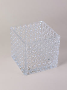 Bubble Wrap Cube Vase