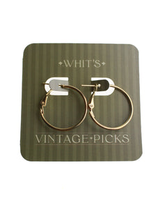 The Simple Hoop | Whit's Vintage Picks