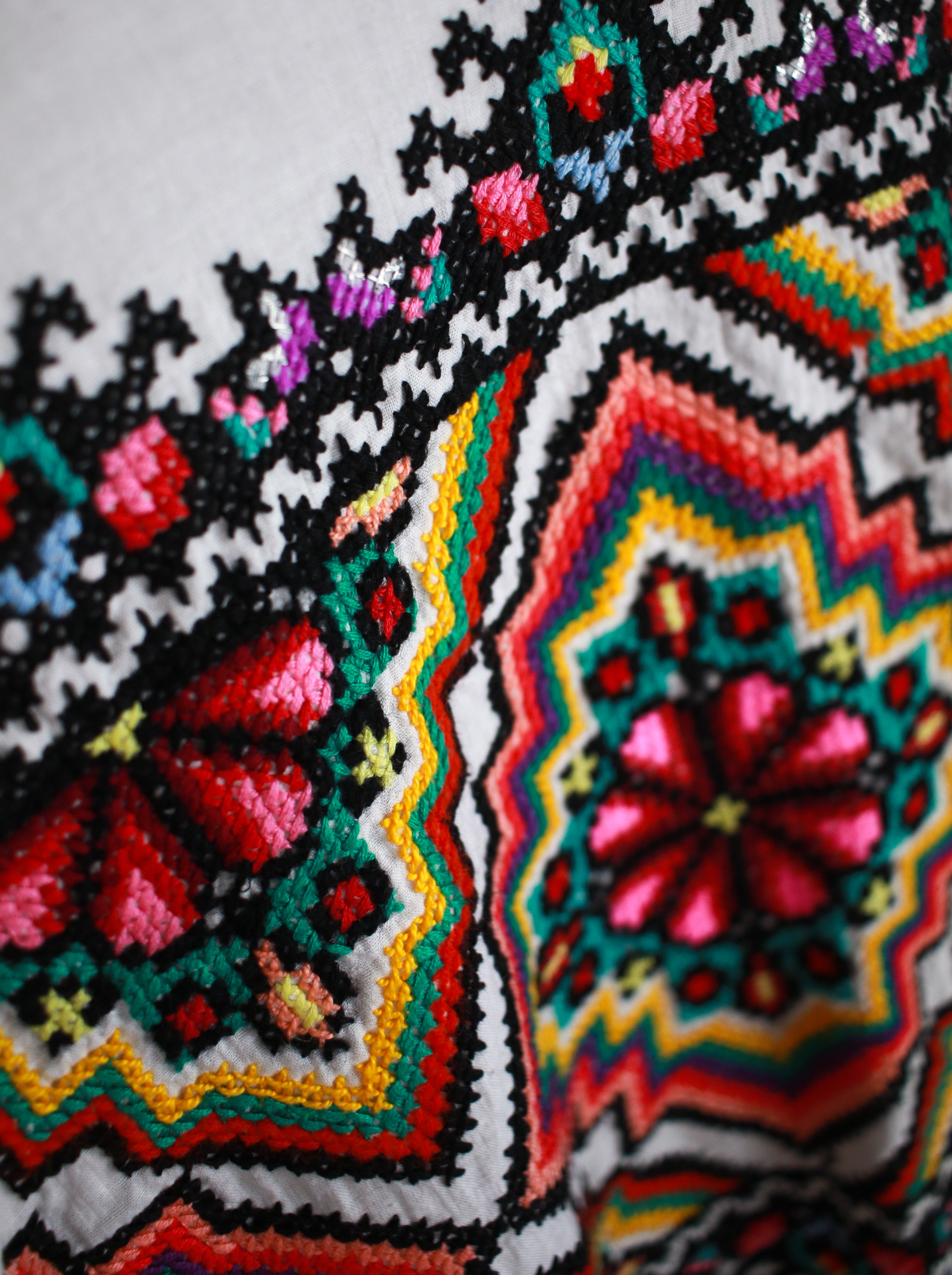 Embroidered Bonita Doily Blouse