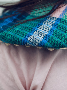 Plaid Collar (with scallop piping)