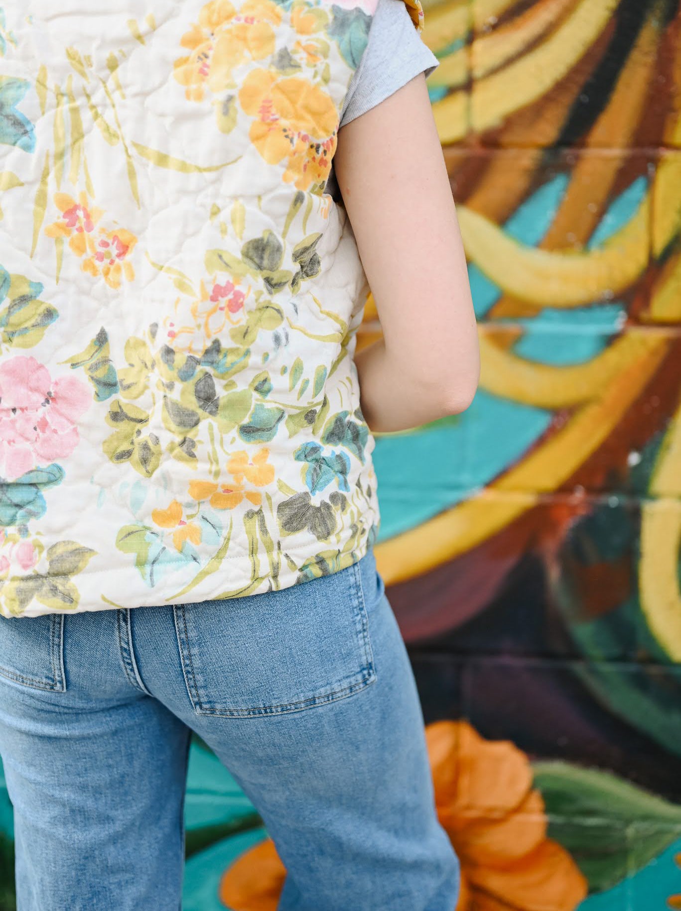 Comfy Floral Vest