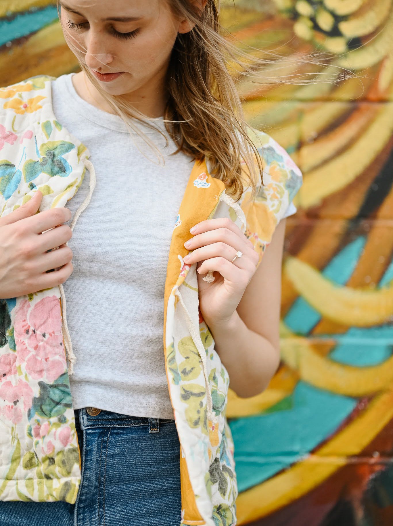 Comfy Floral Vest