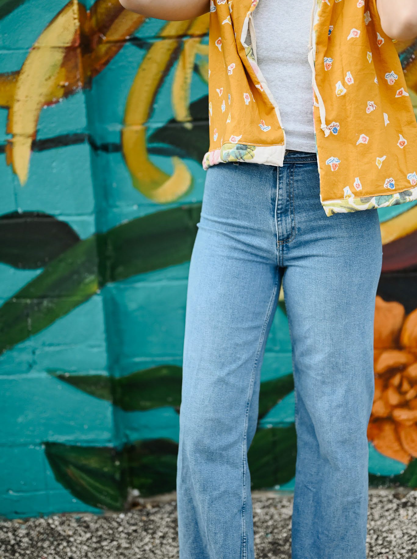 Comfy Floral Vest