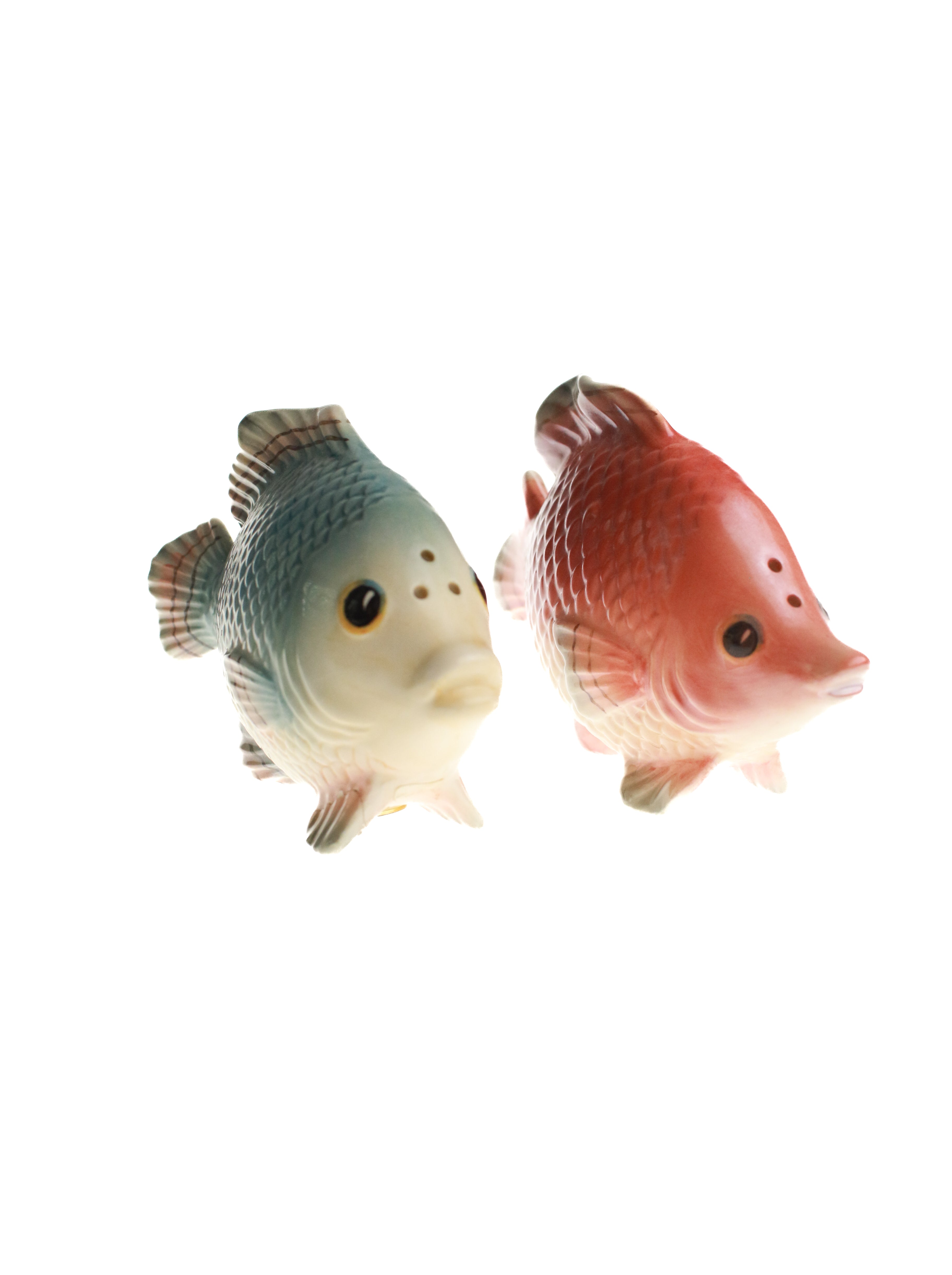 Fitz and Floyd Fish Fish Salt & Pepper | Whit's Vintage Picks
