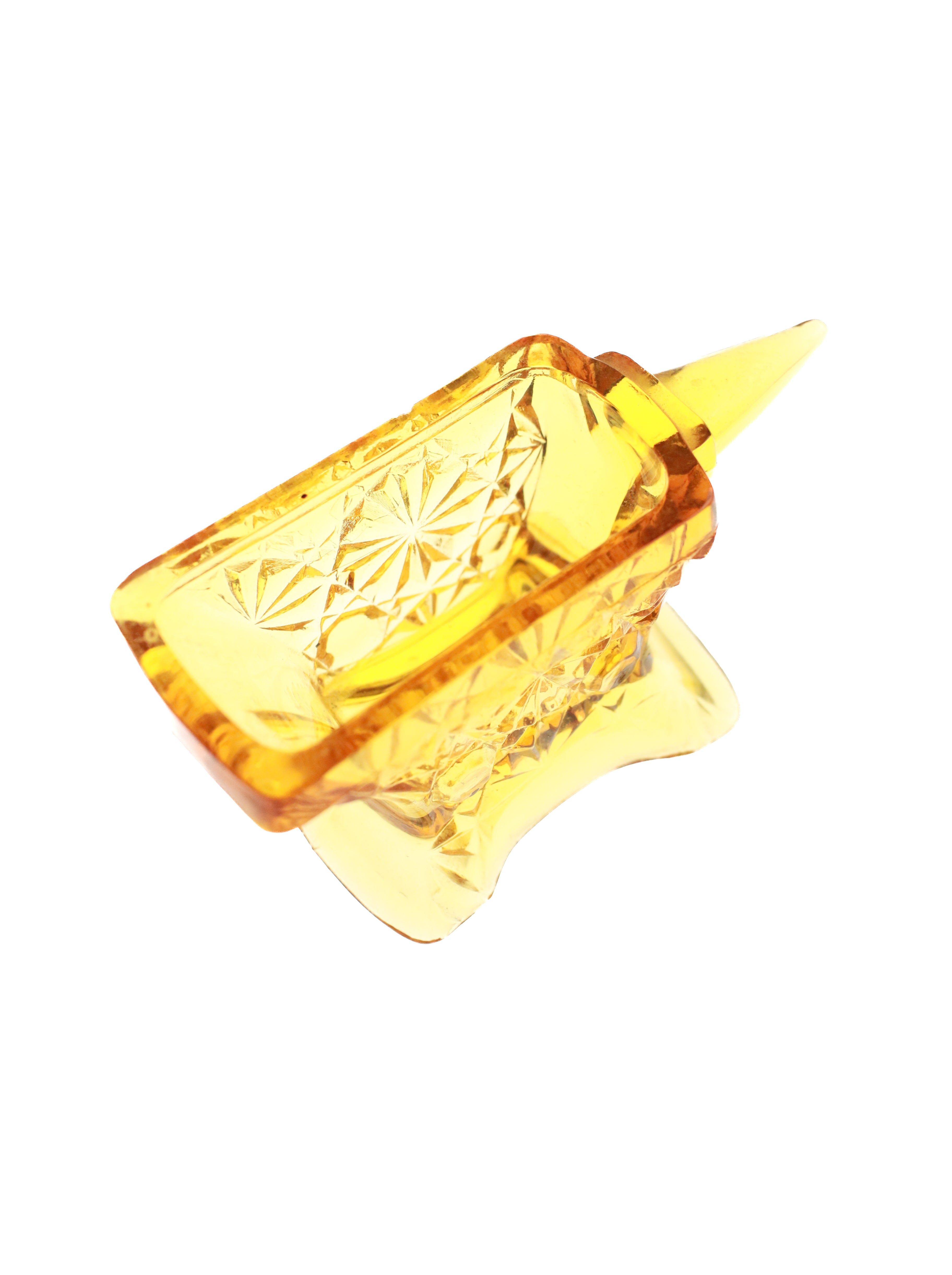 Amber Toothpick Holder | Whit's Vintage Picks