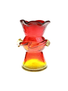 Red Ruffle Vase | Whit's Vintage Picks
