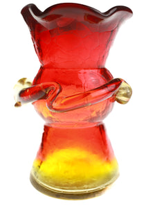 Red Ruffle Vase | Whit's Vintage Picks
