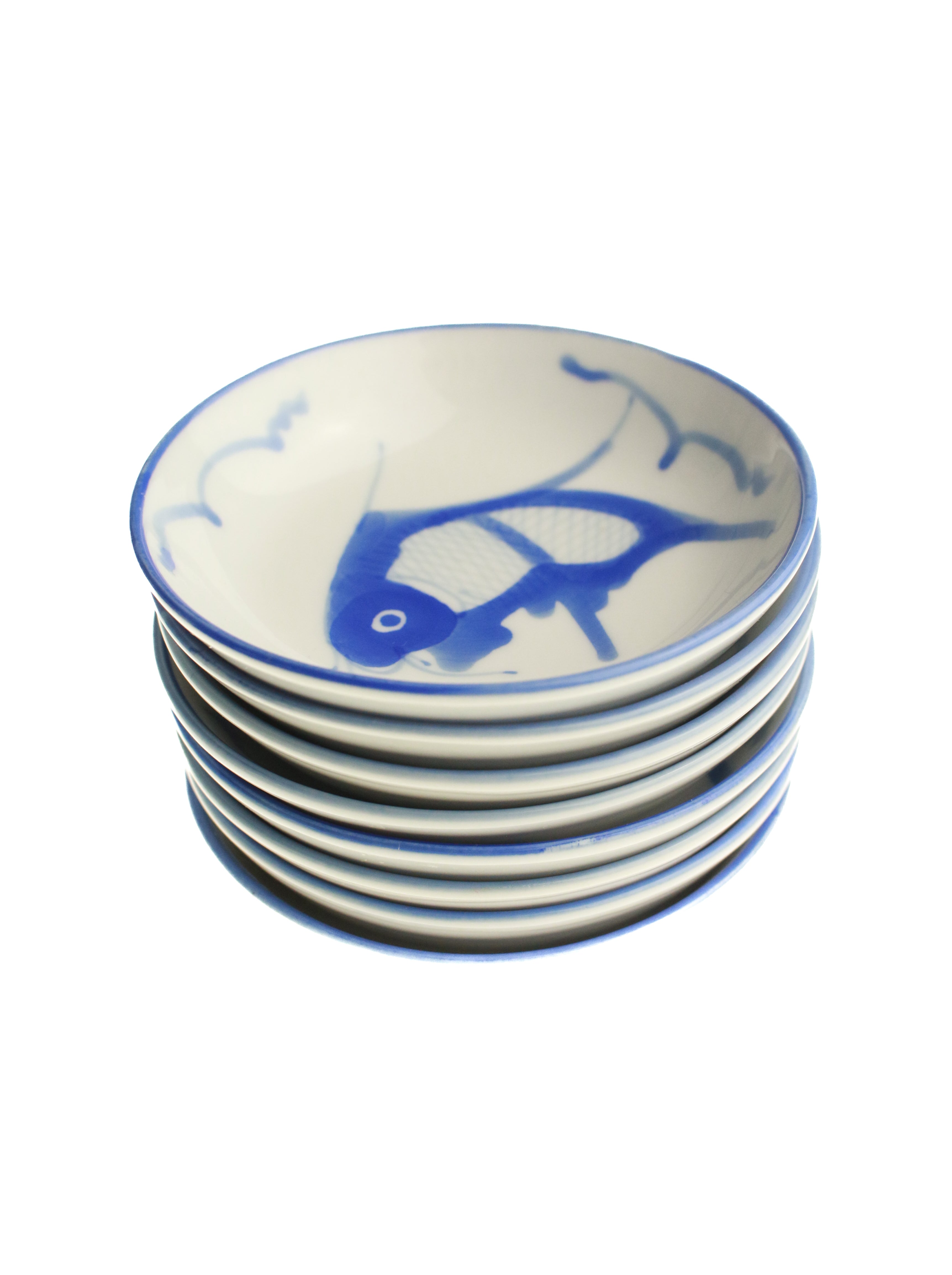 Fish Sauce Bowls  (Set of 8) | Whit's Vintage Picks
