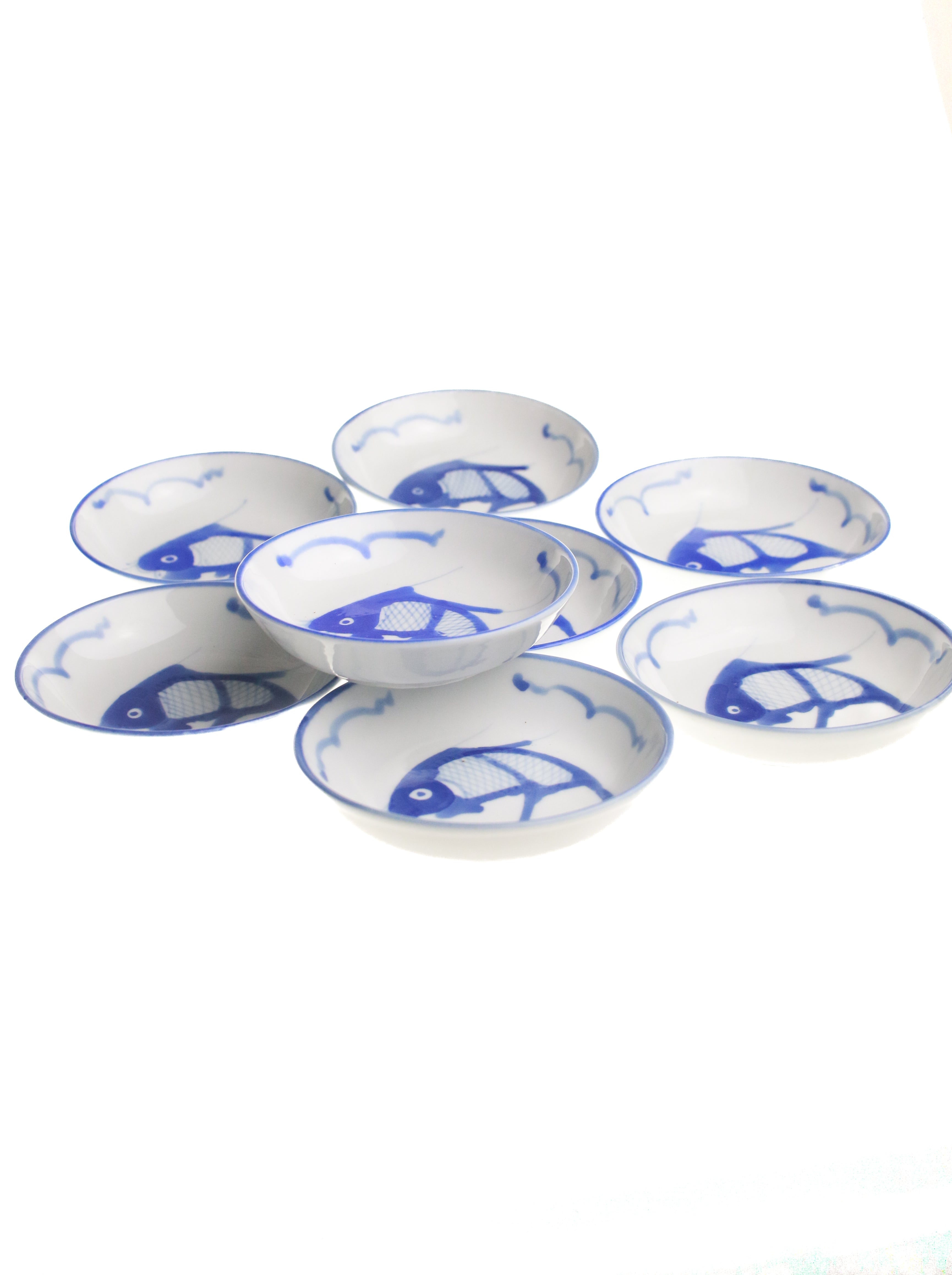 Fish Sauce Bowls  (Set of 8) | Whit's Vintage Picks