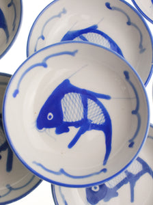 Fish Sauce Bowls  (Set of 8) | Whit's Vintage Picks