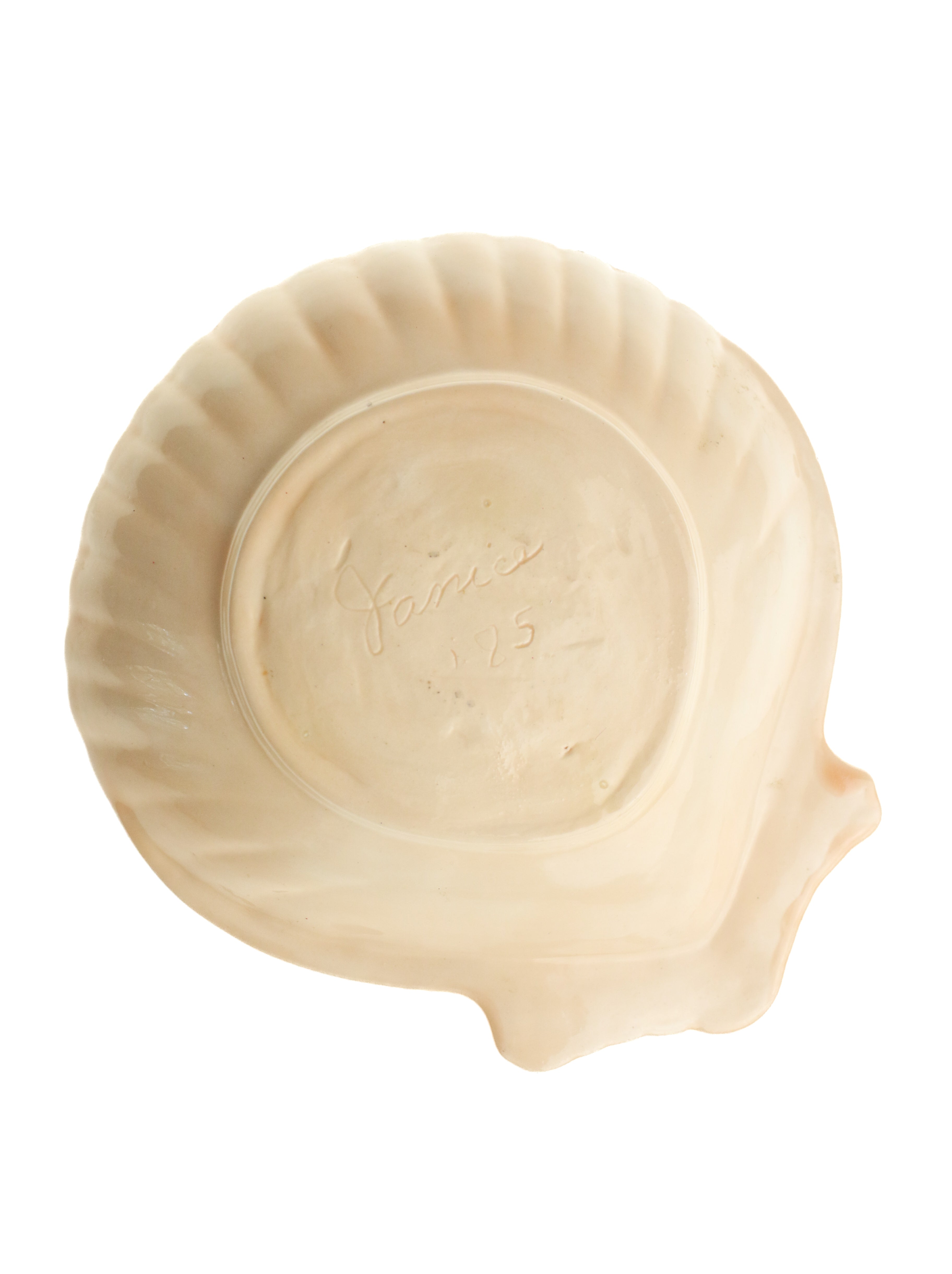 Peachy Shell Dish | Whit's Vintage Picks