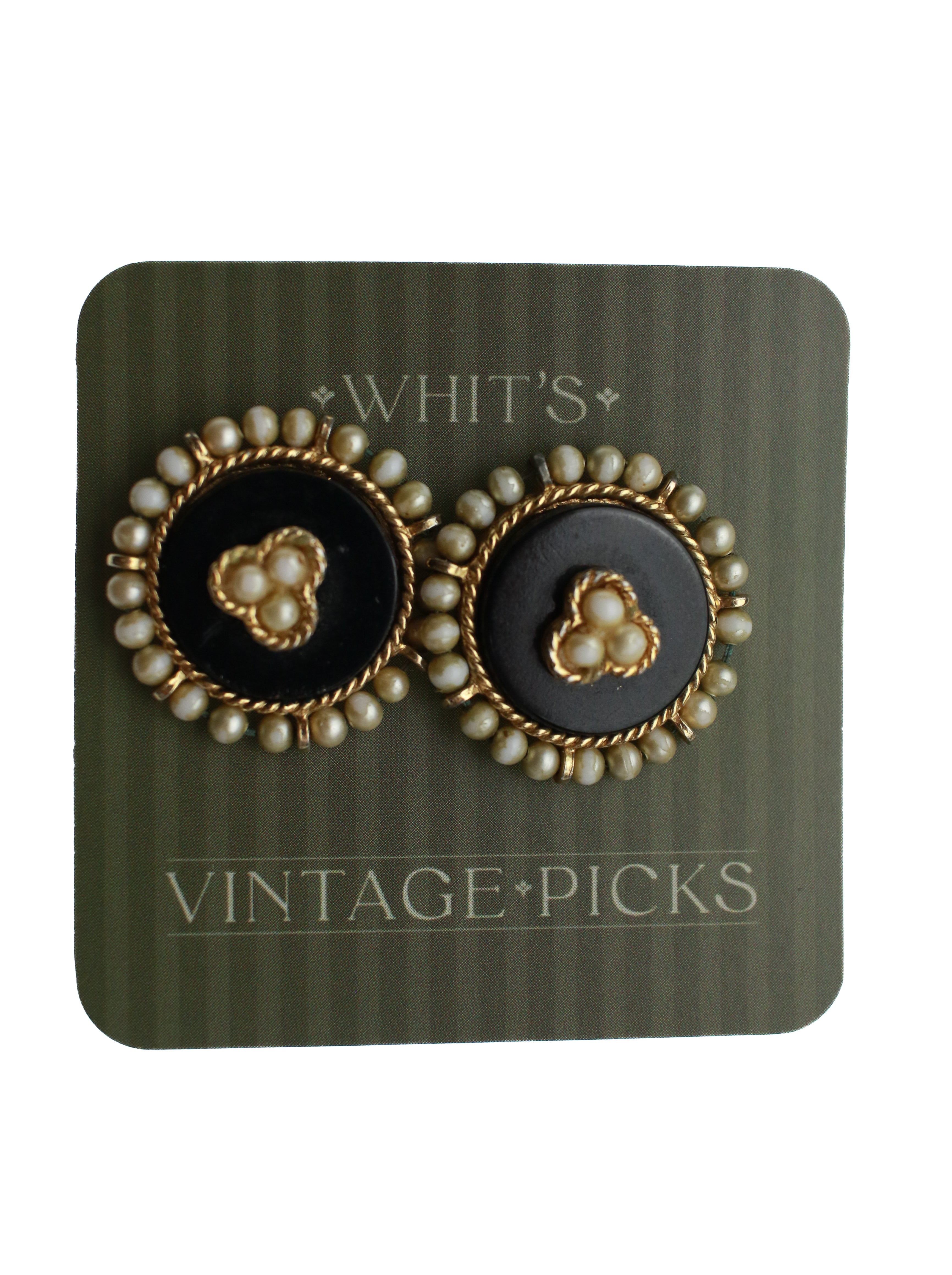 Whit's Vintage Picks- Earrings 165