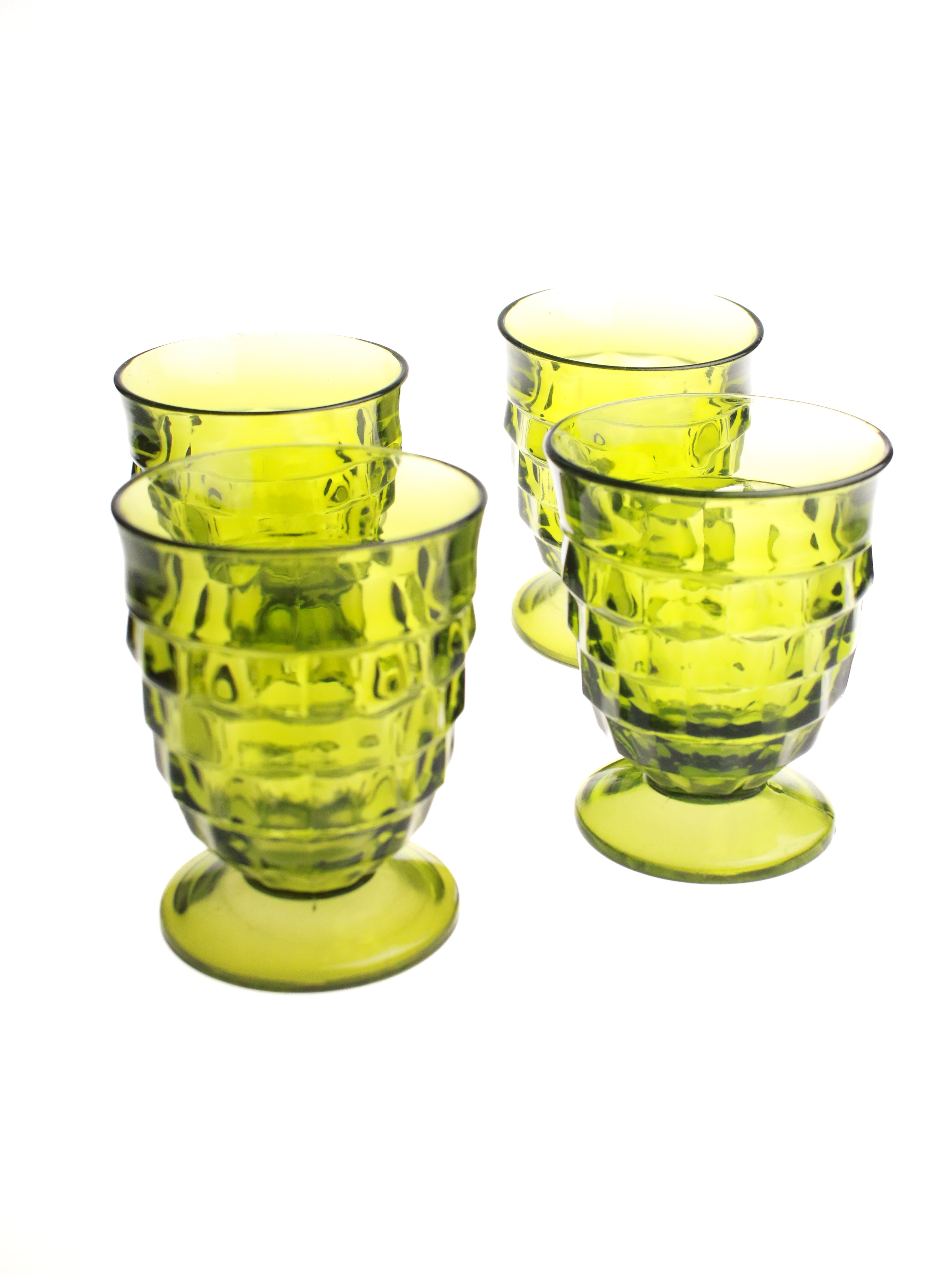 Olive Glasses (Set of 4)