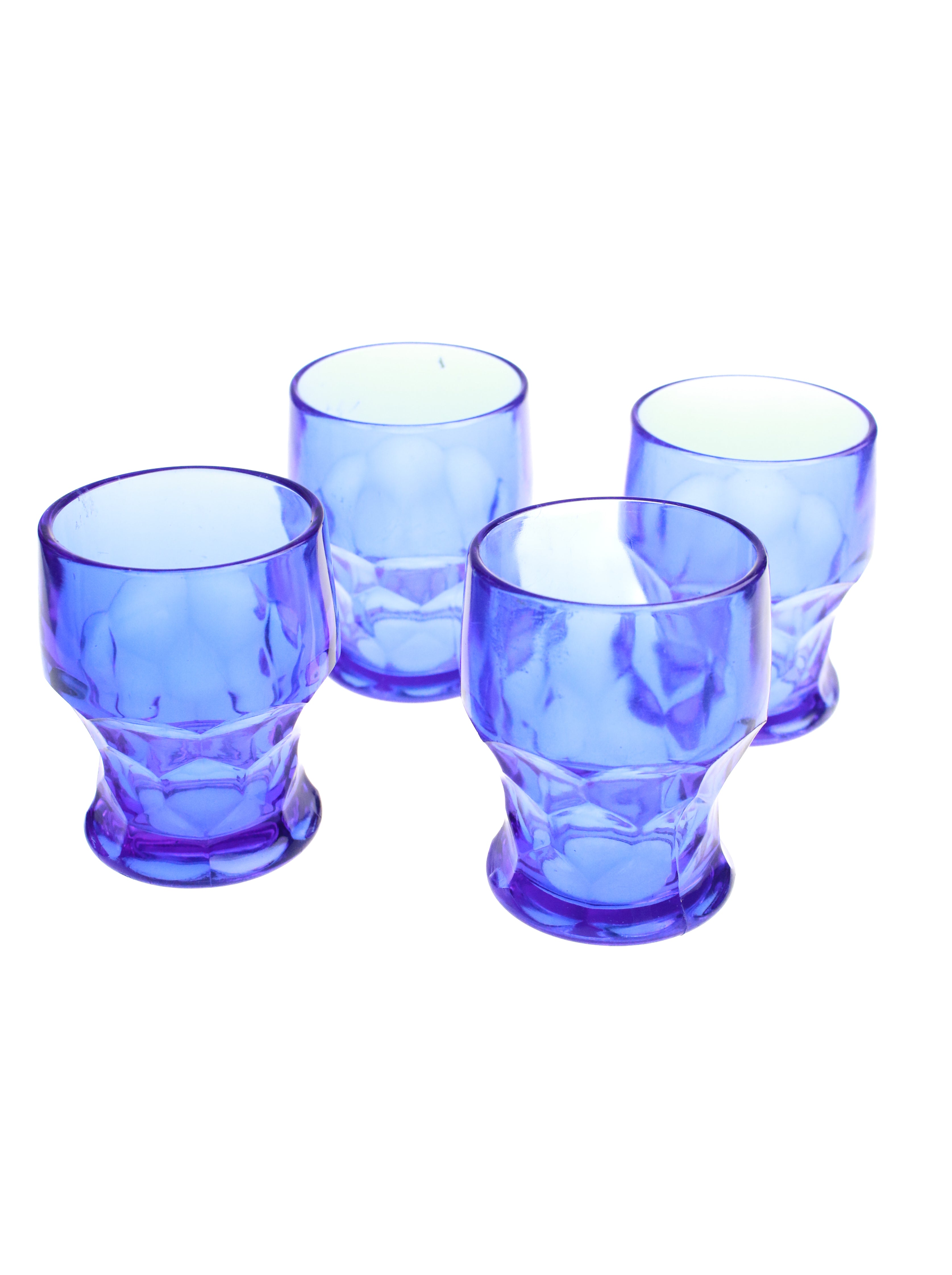 Cobalt Juice Glasses (Set of 4)