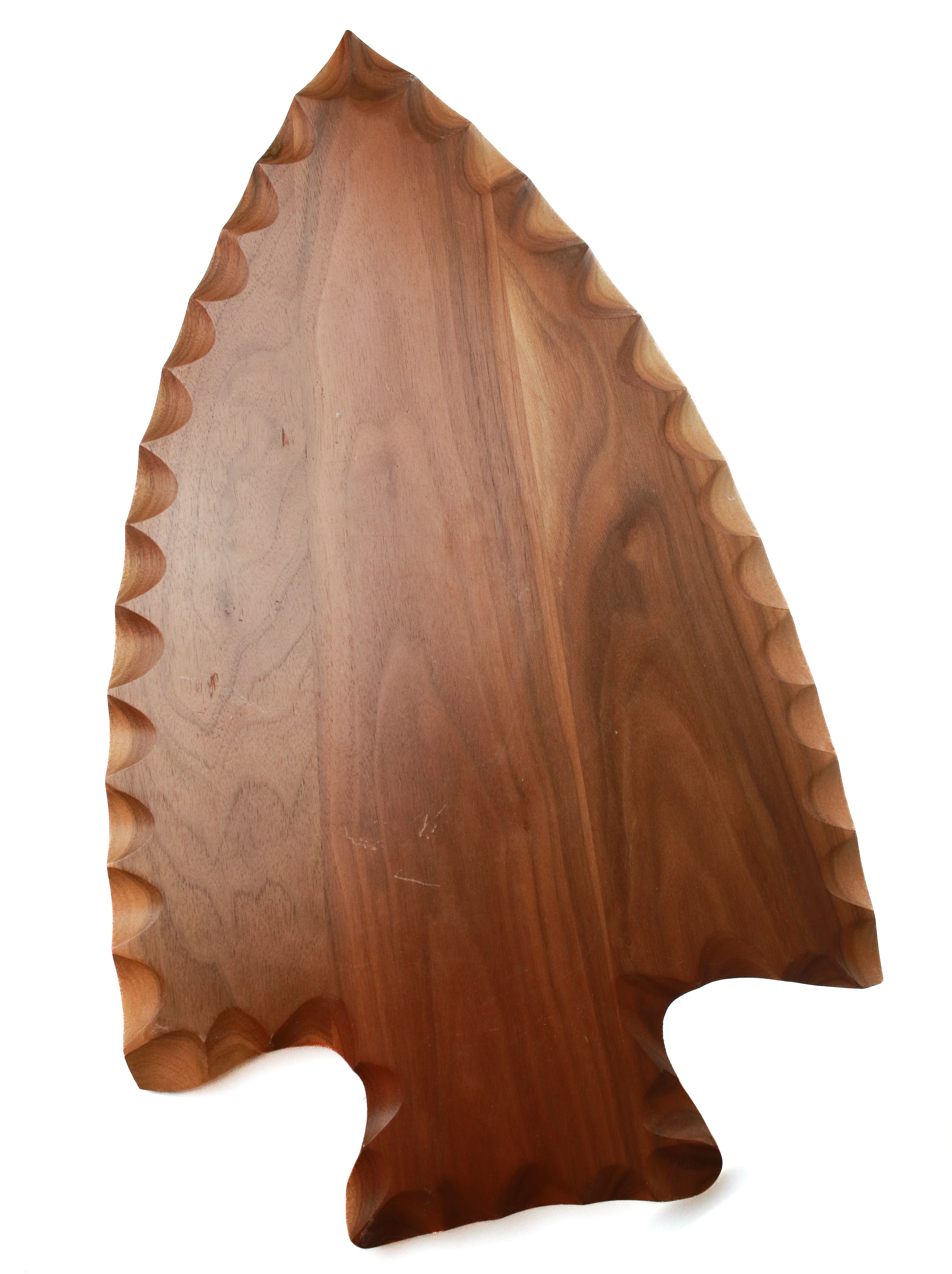 Solid Wood Arrowhead Hand-carved Cutting Board