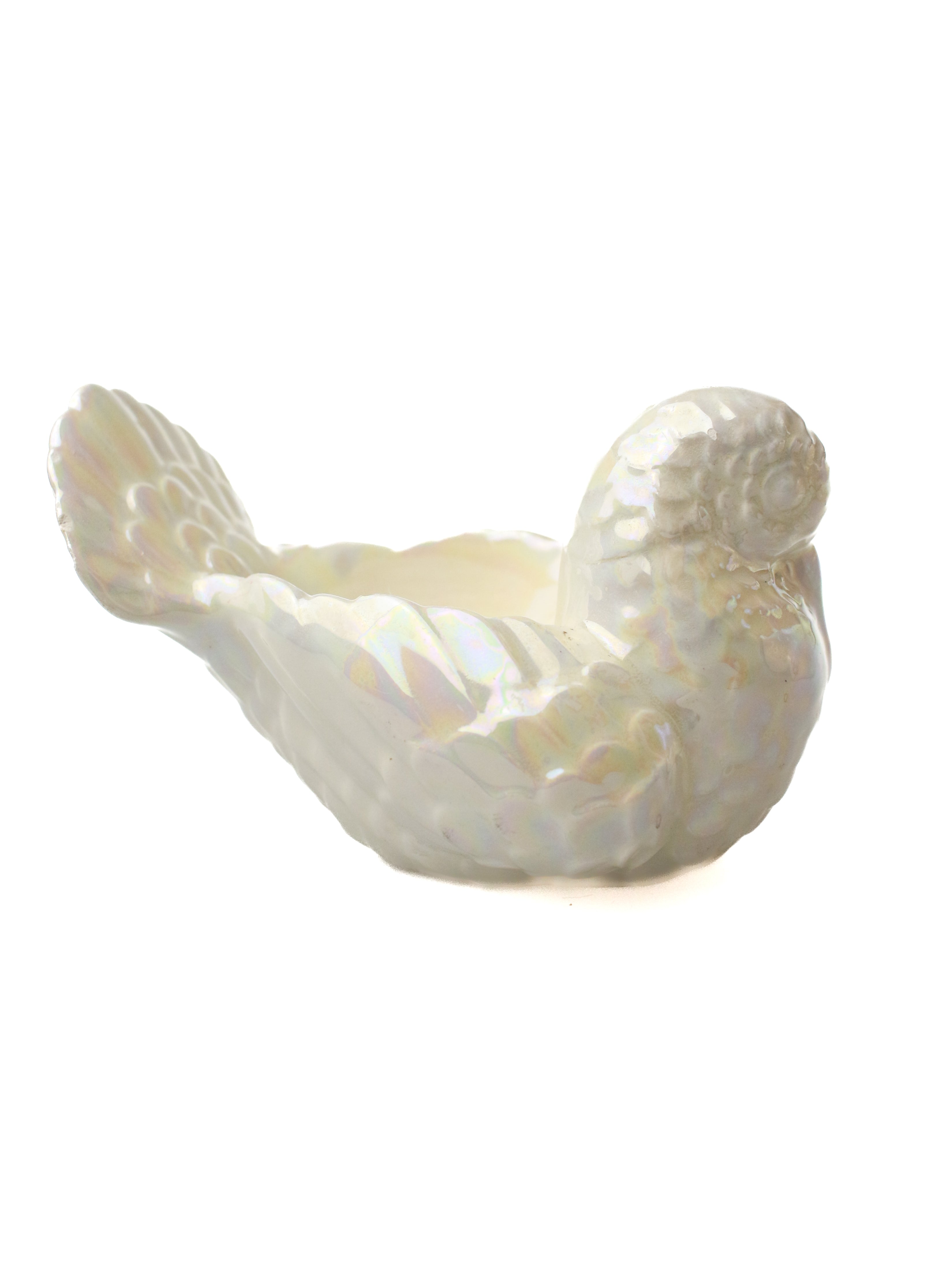 Iridescent Nesting Pidgeon Votive Holders (Set of 2)