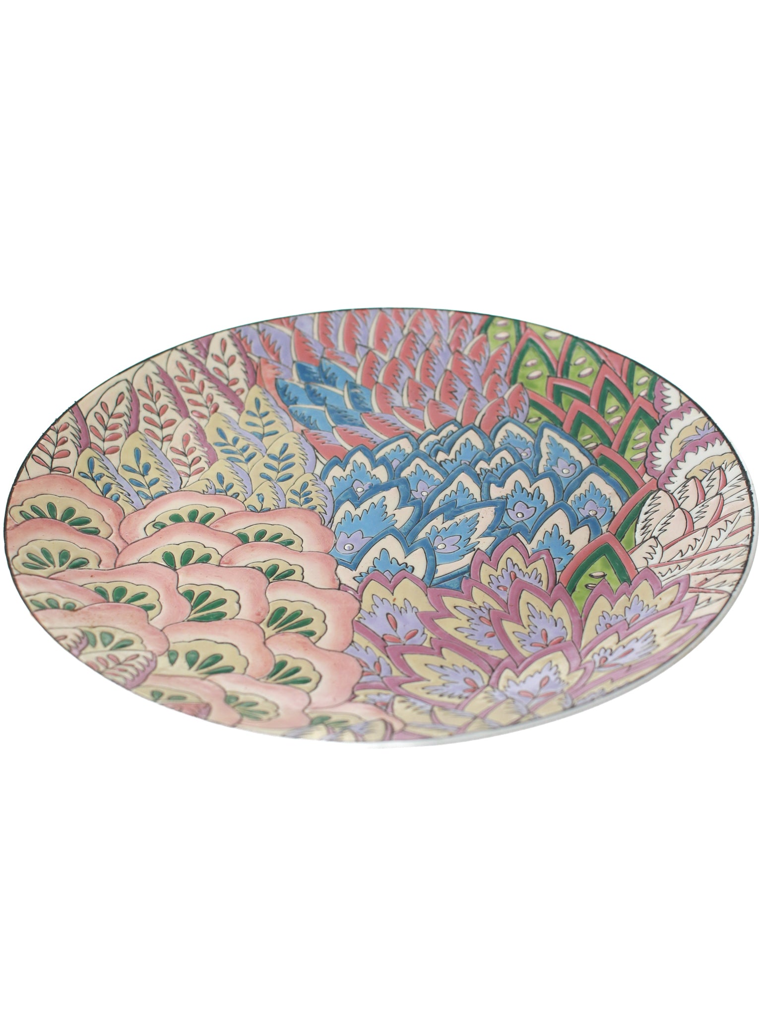 Feathered Plate