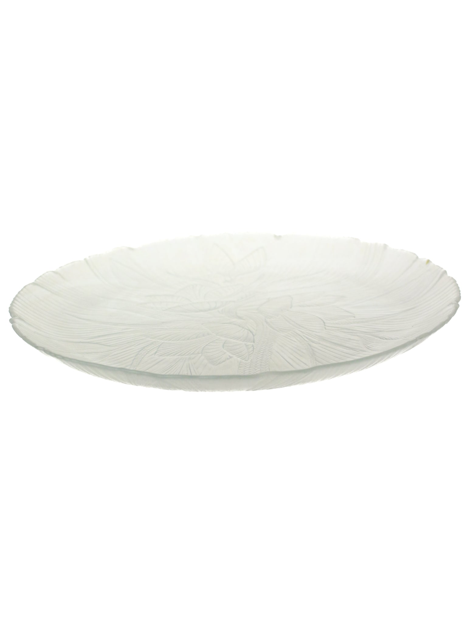 Iridescent Frosted Petal Plates (set of 6)
