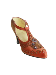 Coral Flapper Shoe