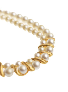 Twisted Pearl Necklace