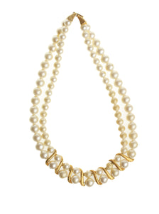 Twisted Pearl Necklace