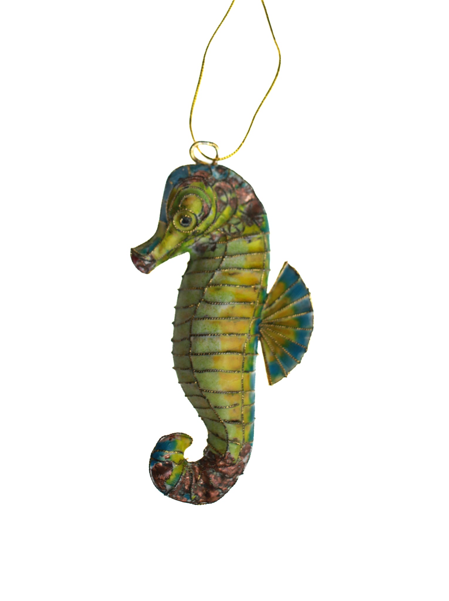 Fancy Seahorse Ornament