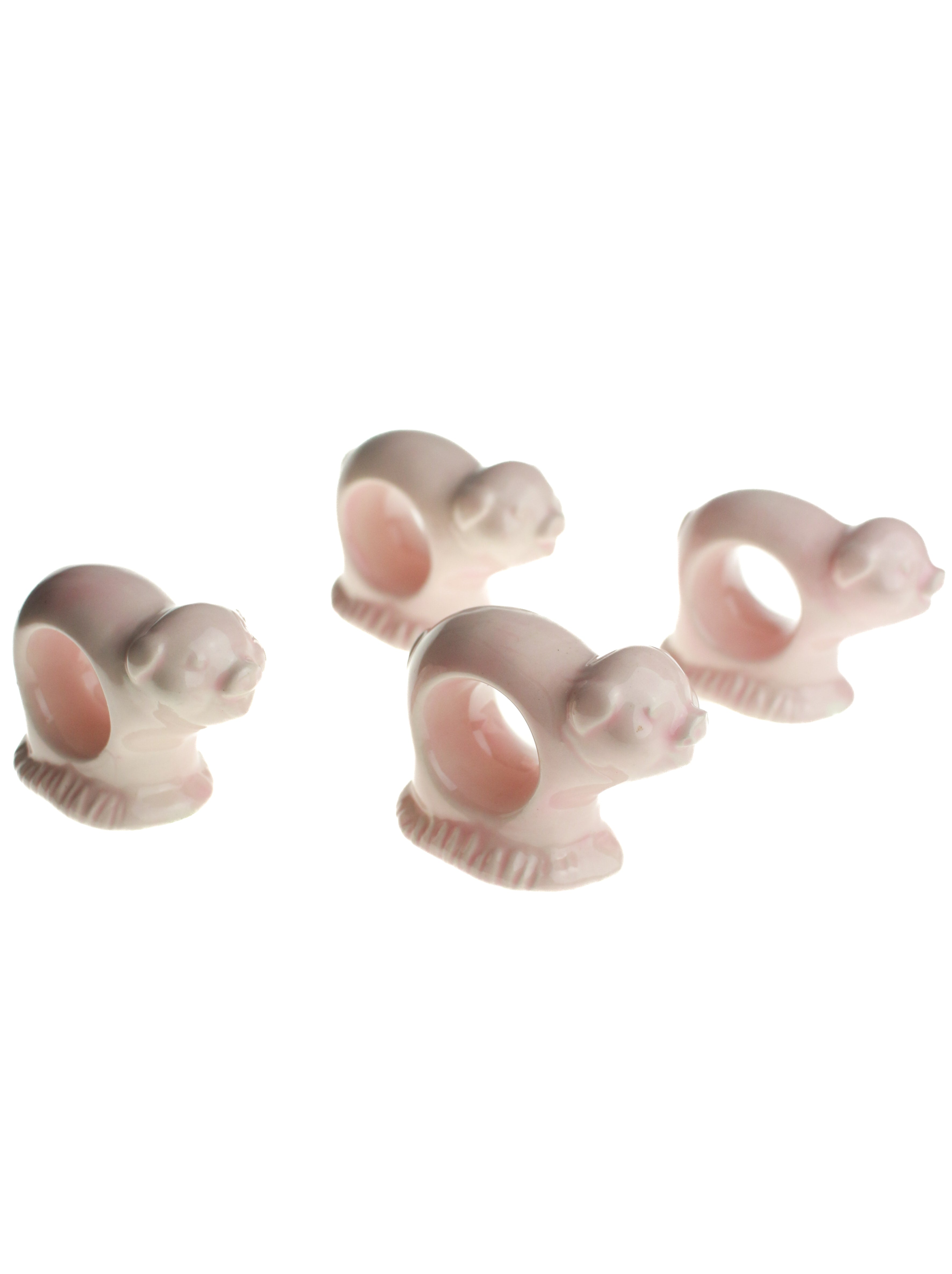 Piggie Napkin Rings (Set of 8)