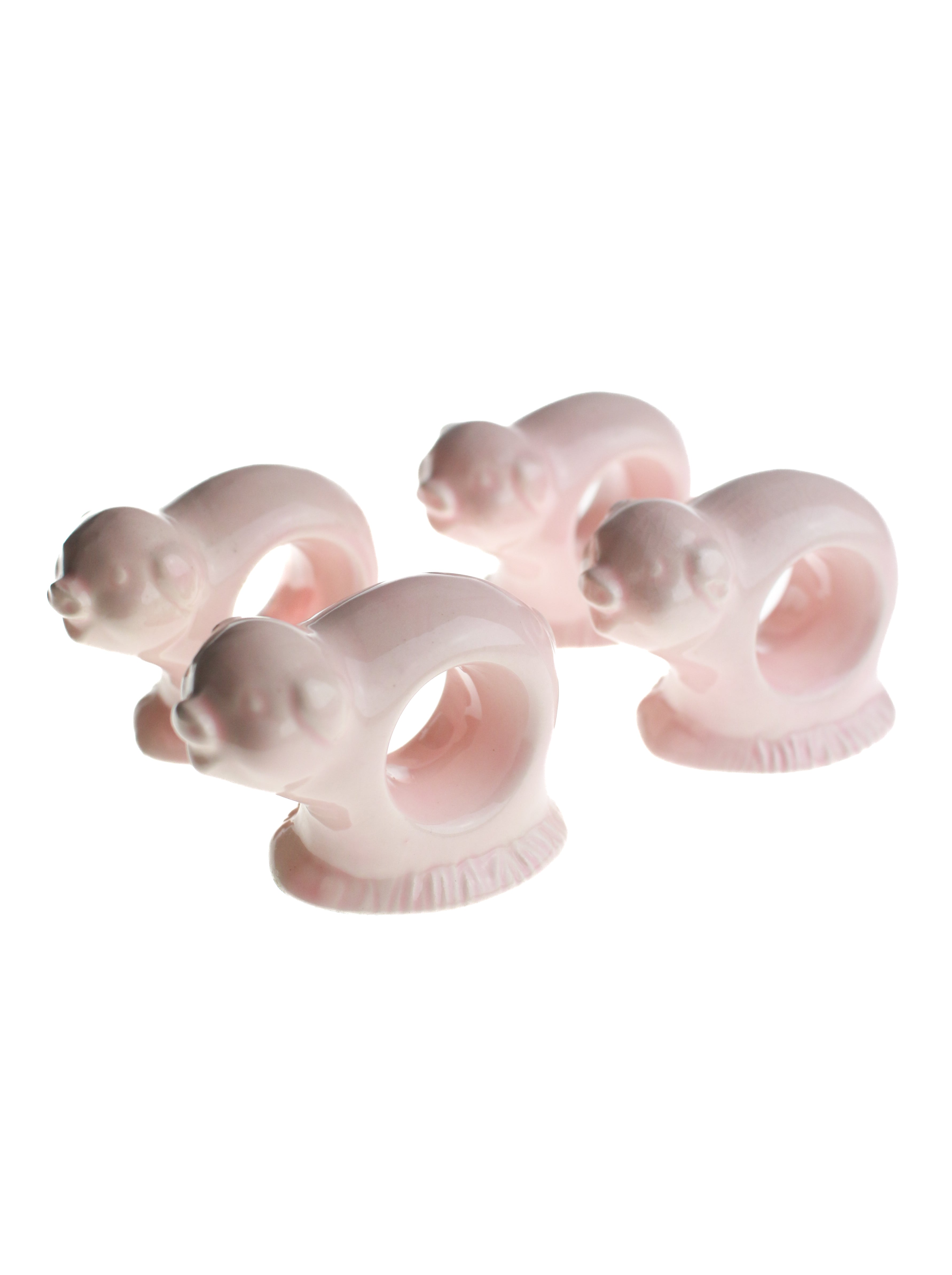 Piggie Napkin Rings (Set of 8)