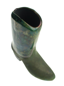 Green Ceramic Boot