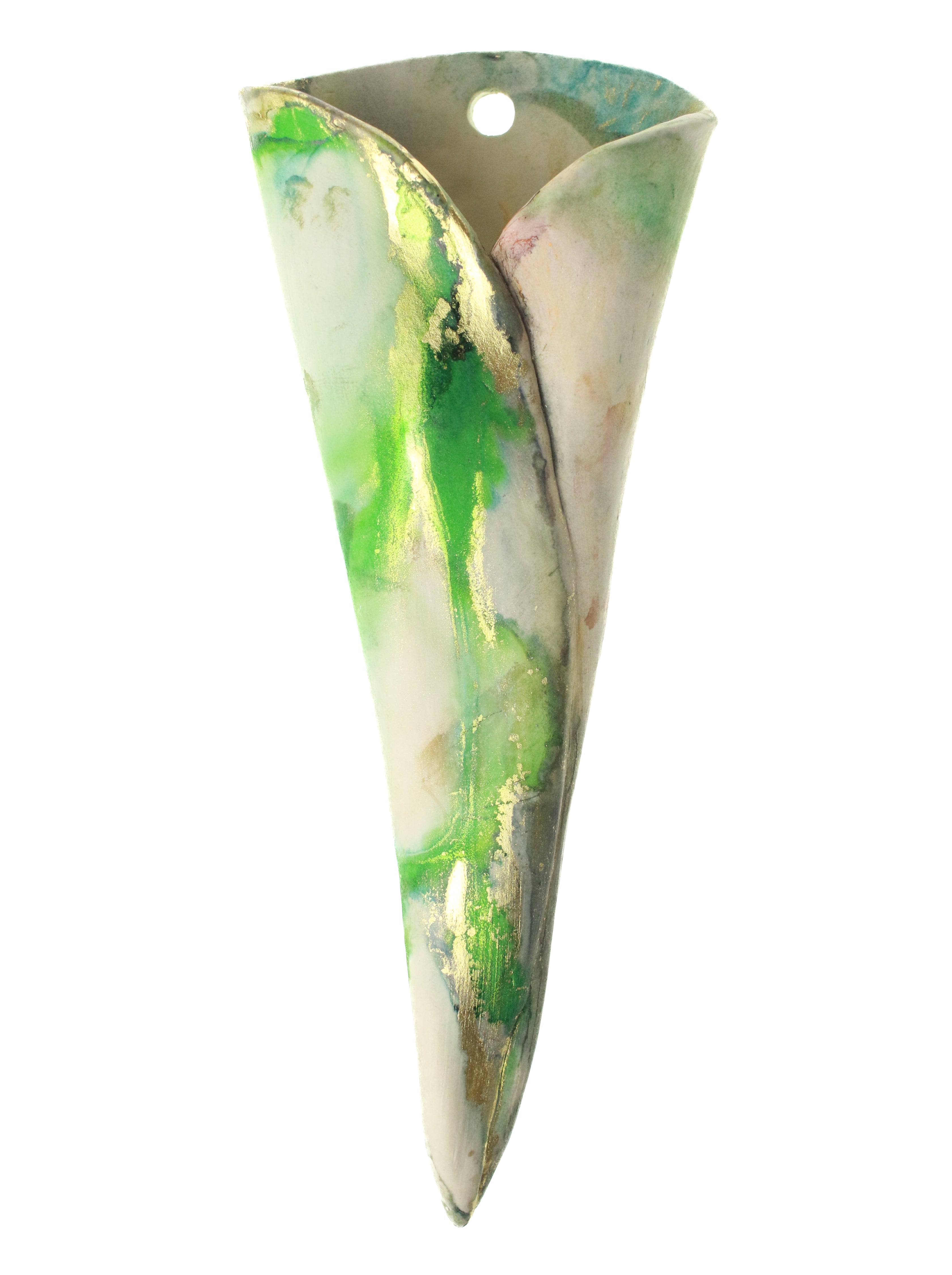 WW x The Clay Moon Wall Vase- Green