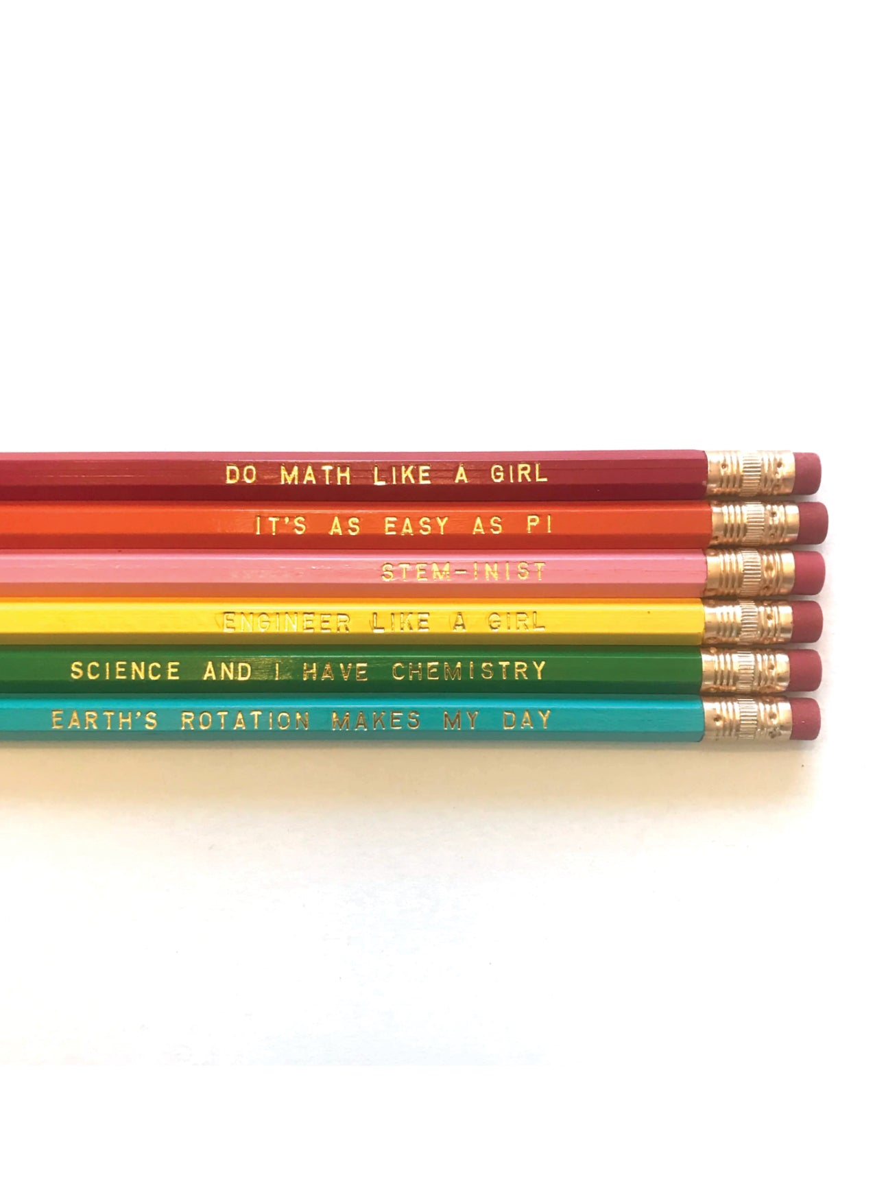 Girls in STEM Pencil Pack | Slightly Stationery