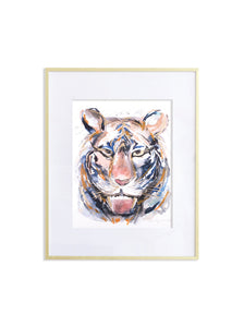 8x10 Tiger (Blue) Print