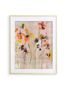 11x14 Garden Poppy Print 2