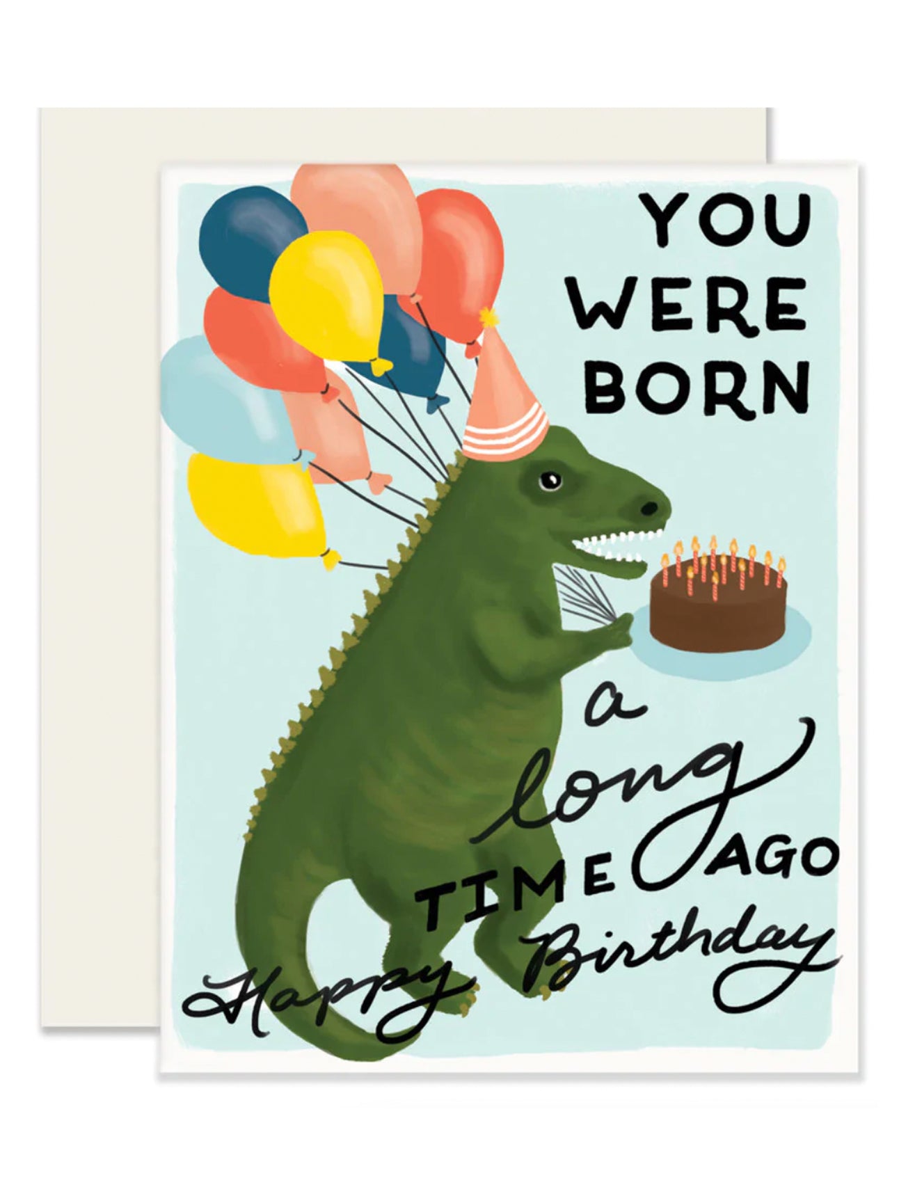 Dino Birthday Card | Slightly Stationery