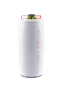 Happy Hour Slim Can Cooler
