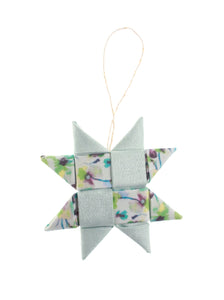 Star Ornaments | Blue Sparkle